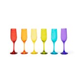 thumbnail of Excelsa Set Von 6 Flötes Varadero Glas 25 Cl Bunt