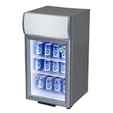 thumbnail of Gastro-Cool - Kühlschrank mit Display - silber - LED - GCDC50