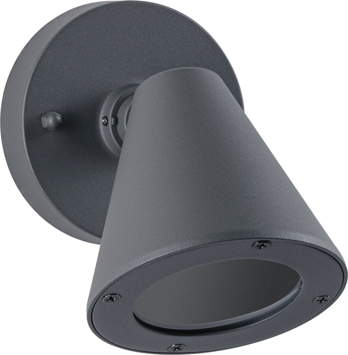 Paulmann Außenwandleuchte Trianseewasserresistent IP44 rund 100x130mmmax. 35W230VAnthrazit Aluminium 94734