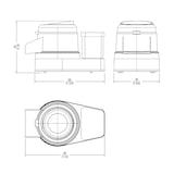 thumbnail of Peladora de patatas PP-6+ trifásica de 370 W de Sammic