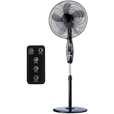 thumbnail of Ventilador De Pie Con Mando A Distancia Negro Potencia: 60W Aspas: Ø40Cm Altura Regulable 110-130Cm Edm