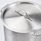 thumbnail of Gredil Edelstahl Suppentopf hohe Form Serie ECO Ø 280 mm, Höhe 250 mm, 15,4 Liter, inkl. Deckel