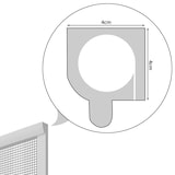 thumbnail of tectake Moustiquaire store pour fenêtre - 130 x 160 cm blanc