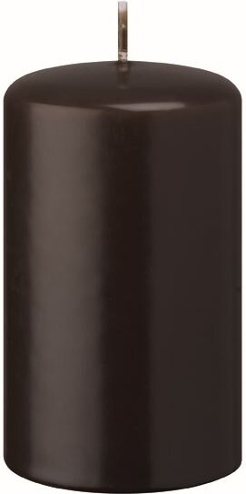 Flachkopf-Stumpenkerzen Chocolate Schokolade 200 x Ø 40 mm, 10 Stück