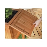 thumbnail of Hochbeet Beet FLORALIS aus Holz Höhe 80cm Inhalt 80 Liter 301220108-HE