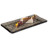 thumbnail of Servierplatte Sushiboard TAKASHI grau-transparent LxB: 26 x 13 cm