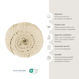 thumbnail of Schiesser Spannbettlaken Jessi - Edeljersey - 180 x 200 cm - Creme