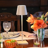 thumbnail of Lampada a led da tavolo Poldina Pro Sabbia ricaricabile e dimmerabile con batteria fino a 12 ore