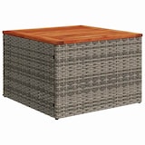 thumbnail of vidaXL Garten-Sofa-Set mit Kissen mit Speicher 8 pcs Grau Poly Rattan