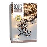 thumbnail of WellHome - Guirnalda Clúster de 800 Luces LED Blancas extra cálidas con 8 funciones y temporizador - 12 metros