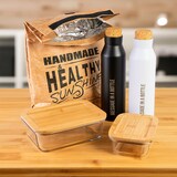 thumbnail of Bolsa Térmica Porta Alimentos DuPont Tyvek, Ecológica y Reciclable. Tamaño Mediano. Marrón