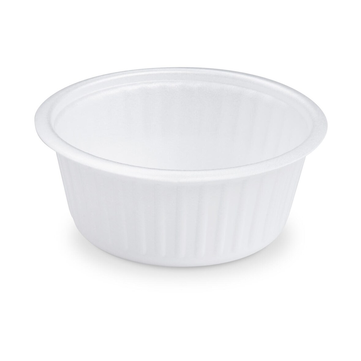 50x Thermobehälter rund | geschäumt aus XPS weiß 400 ml