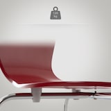 thumbnail of Lot de 4 chaises empilables Calisto Rouge