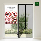 thumbnail of Fliegengitter magnetisch - einfache Klebemontage ohne Bohren - Insektenschutz (100 x 210 cm, Johnny)