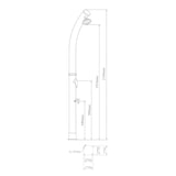 thumbnail of Helloshop26 - Doccia solare da giardino 216 cm 18 litri nera 03_0009354