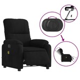 thumbnail of vidaXL Massagesessel Aufstehhilfe Elektrisch Schwarz Mikrofasergewebe