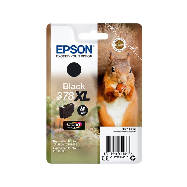 Originele Epson 378 Xl hoge capaciteit inktcartridge zwart