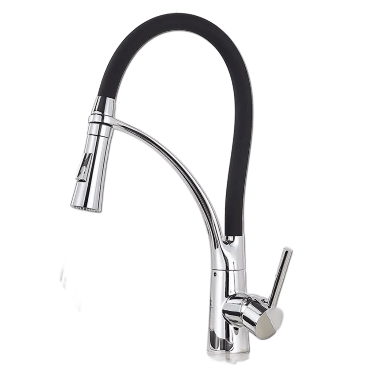 KLARWERK JANA | Gastronomie Chrom glänzend Armatur schwenkbar | Edelstahl Wasserhahn Küche Boiler | Mischbatterie 360° drehbar |Niederdruck 3 