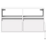 thumbnail of vidaXL TV-Wandschrank mit LED-Beleuchtung Weiß 80x31x45 cm