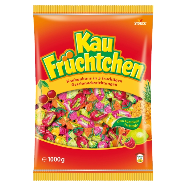 Storck Kau Früchtchen Kaubonbons (1000 g)