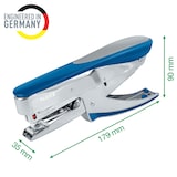 thumbnail of Leitz, Pince-agrafeuse, Boîtier Métallique Ergonomique Avec Softgrip, Bleu, Boîte, 55480033