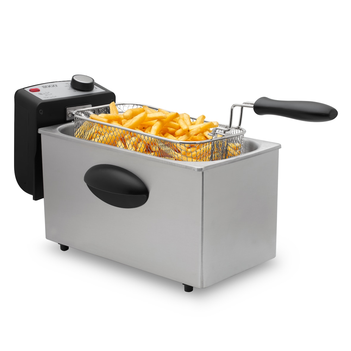 Sogo Freidora Acero Inox-3L-2000W