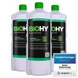 thumbnail of BiOHY Bodenreiniger (3x1l Flasche) | Konzentrat für alle Reinigungsgeräte und alle Hartböden | Angenehmer Geruch und streifenfreie Reinigung