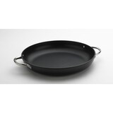 thumbnail of RISOLI' Paellapfanne 28 cm aus Aluguss, dick, mit Griffen aus rostfreiem Stahl