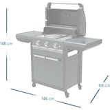 thumbnail of CAMPINGAZ - Churrasqueira a Gás de 3 Queimadores BBQ 3 Series Premium S