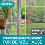 thumbnail of Fliegengitter Insektenschutz Tür Alurahmen auf Maß Mückengitter Balkontür,Farbe:anthrazit (RAL7016),Größe (Breite x Höhe):120 x 240 cm