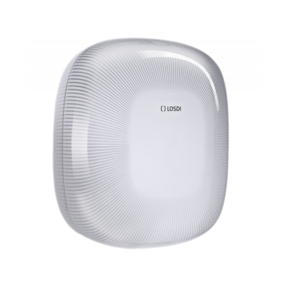 Dispensador Portatoallas Zig-Zag Policarbonato Blanco Losdi CP-5009-B