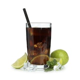 thumbnail of MONOUSO - Cannucce di Carta Dritta Nera Ø8mm 14cm (100 Pezzi)