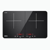 thumbnail of CIARRA Dubbele inductiekookplaat Touchbediening 9-standen timer VM2TIH