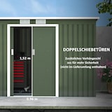 thumbnail of Outsunny - Gerätehaus - L280 x B130 x H172 cm - hellgrün