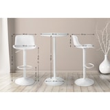thumbnail of Set de 2 tables de bar Medora Blanc