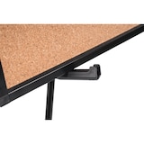 thumbnail of Bi-Office Caballete de Exposición de Corcho A9 de Nueva Generación, 96x150cm, Superficie de Corcho, Marco de Aluminio Negro, Estructura Ultraligera