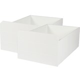 thumbnail of Möbilia Schublade | 2er Set | MDF | B 58 x T 90 x H 40 cm | weiß