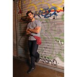 thumbnail of Chef Works® Gestreiftes T-Shirt Herren Urban Collection Artikel SHT01 Grau Größe S