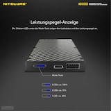 thumbnail of Nitecore Powerbank NB10000, 10Ah, ultra-leicht, USB-A & USB-C, z.B. für Trail-Lauf-Sport
