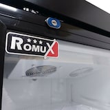 thumbnail of Romux® Glastürkühlschrank MB 380 Liter 1 Tür Belüftet | Professioneller Getränkekühlschrank mit Glastür & LED