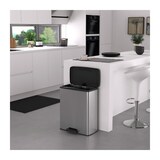 thumbnail of Abfalleimer Rechteckig - Deco Bin - Curver - 65l - Modernes Design - 49 X 29 X 61 Cm - Grau Metallic