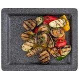 thumbnail of APS GN 1/2 dienblad -FROSTFIRE- 32,5 x 26,5 cm, H: 3 cm Aluminium, zwart / zilver