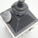 thumbnail of Dekovita, Laterne Holz Weiß -graues Dach