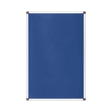 thumbnail of Bi-Office MAYA - Quadro Tecido Azul, Aro Alumínio, 900X600 MM