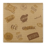 thumbnail of Sovie HOME Serviette Green Nature Allover in Braun aus Linclass® Airlaid 40 x 40 cm, 12 Stück