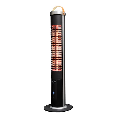 Aquecedor de terraço Sunred Smart Apollo Ultra - Alumínio - Cobre - Altura 60 cm - modelo de mesa - preto - 1200 Watts