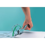thumbnail of Ordner A4 Kunststoff 180Grad 80mm hellblau Packung mit 20 Stück
