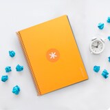 thumbnail of Antartik - Libreta Cuadriculada A4 con Espiral y Tapa Dura. 1 Banda de Color. Mostaza