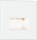 thumbnail of Paulmann LED Wandeinbauleuchte Edge Quadro  eckig 80x80mm  1,2W 50lm 230V  2700K Weiß matt 93093