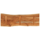 thumbnail of Piano Tavolo 140x40x3,8 Cm Rettangolare Legno Acacia Bordi Vivi